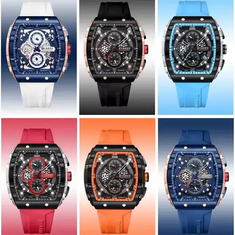 Multifunctional Mens Sports Watch Luminous 8442 Pro