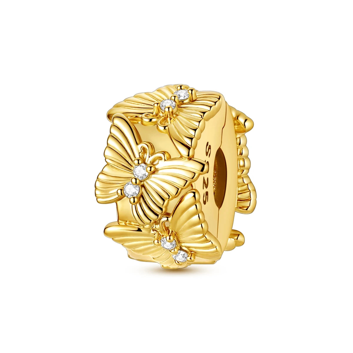 Mula Sterling Silver Clip Charm