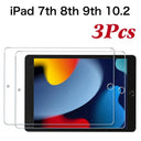iPad 10.2" Tempered Glass Screen Protector 3 Pack Ultra Clear
