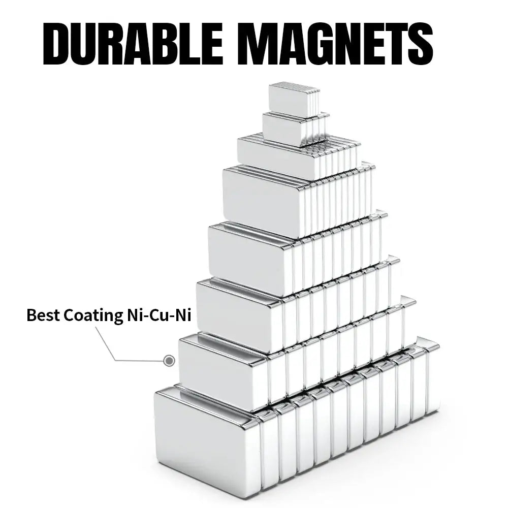 20x10x2 20x10x3mm Powerful Neodymium Magnet Block Super Strong Magnets N35 NdfeB Permanent Magnetic imanes Refrigerator Magnet