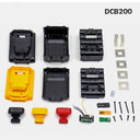 For- DCB200 Battery Plastic Case PCB Protection Board 10 Cells