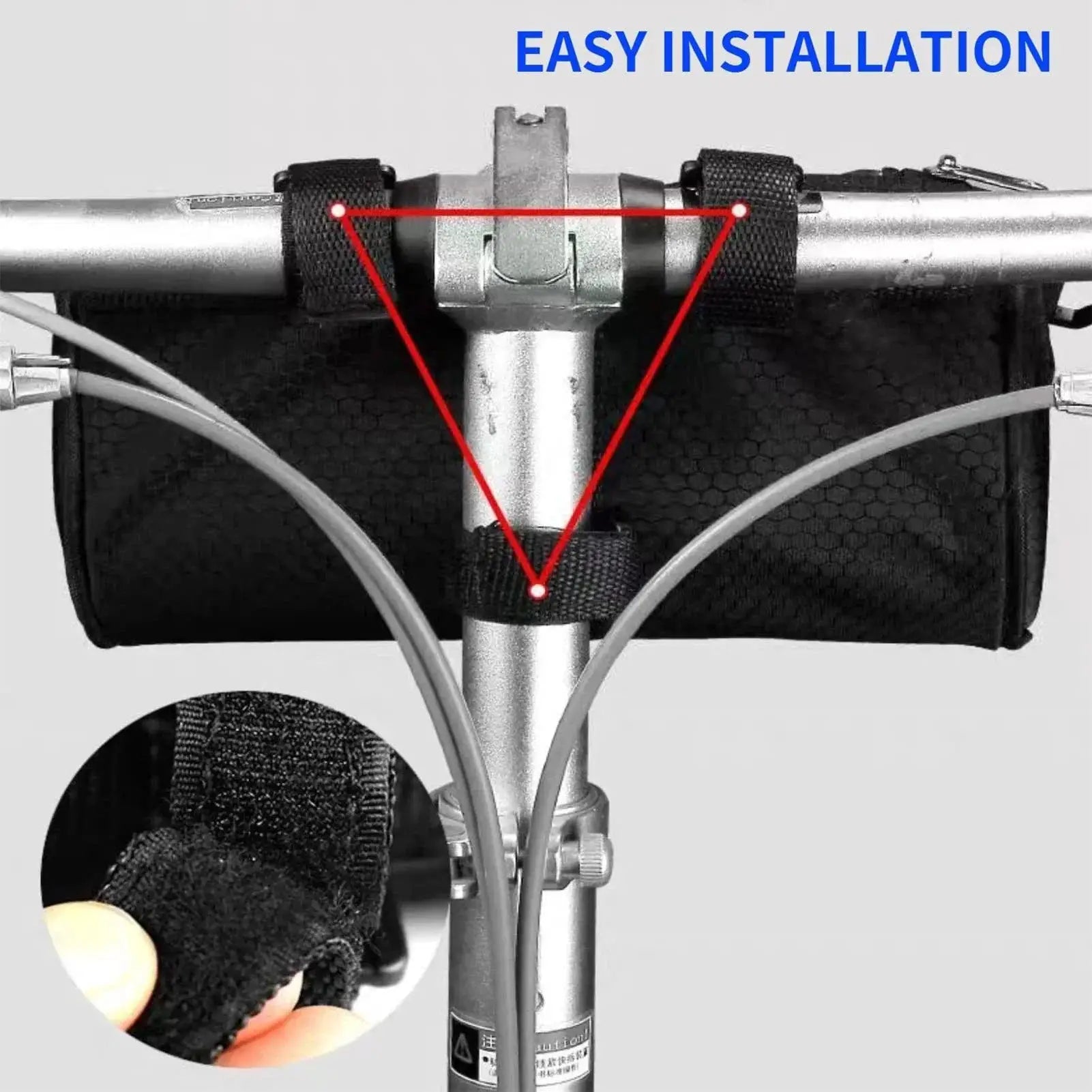Waterproof Bicycle Handlebar Bag Front Bag Large Capacity