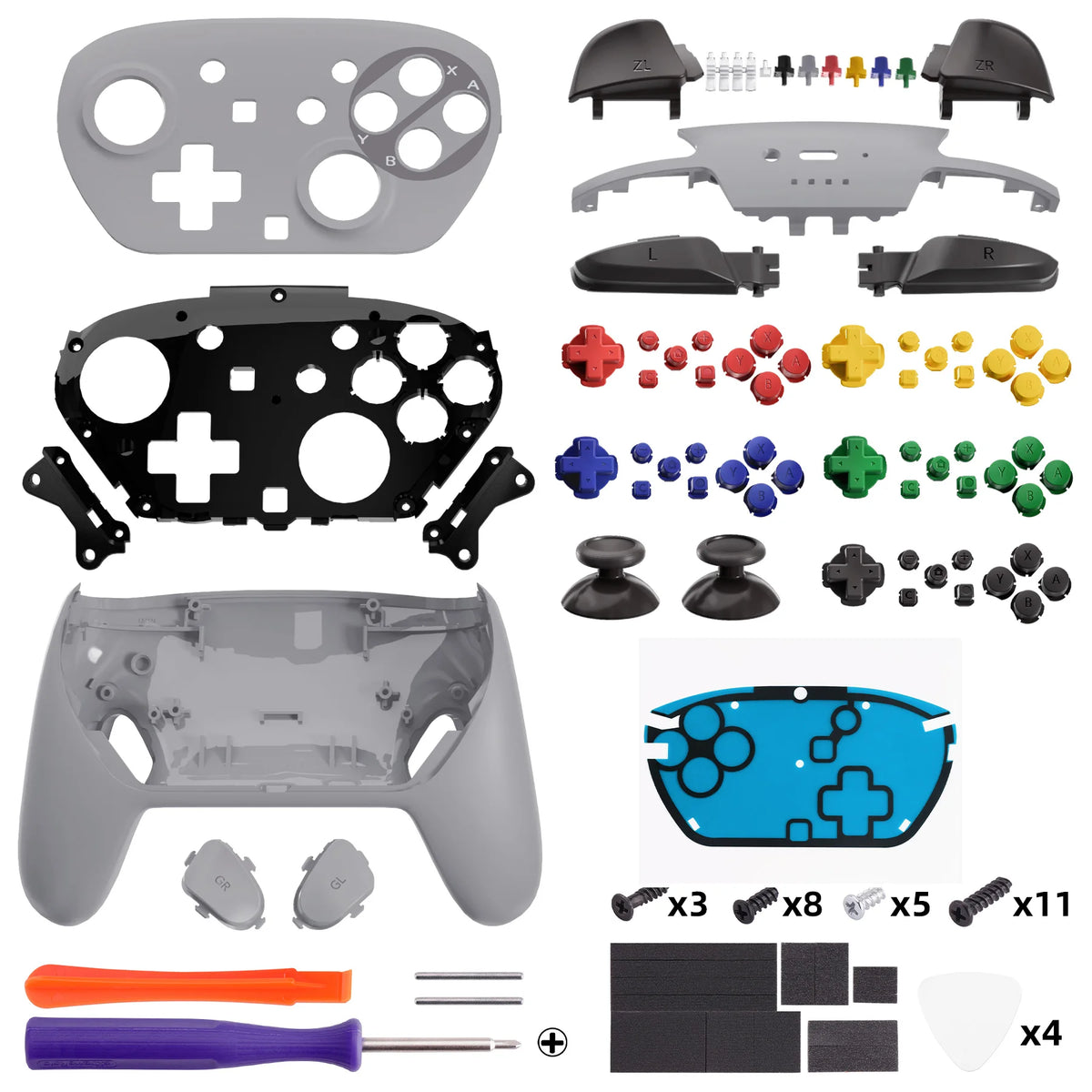 eXtremeRate DIY Replacement Full Shell
