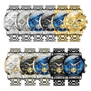 Olevs Men Quartz Moon Phase Watch
