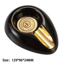 Durable Ceramic Cigar Ashtray for Travel