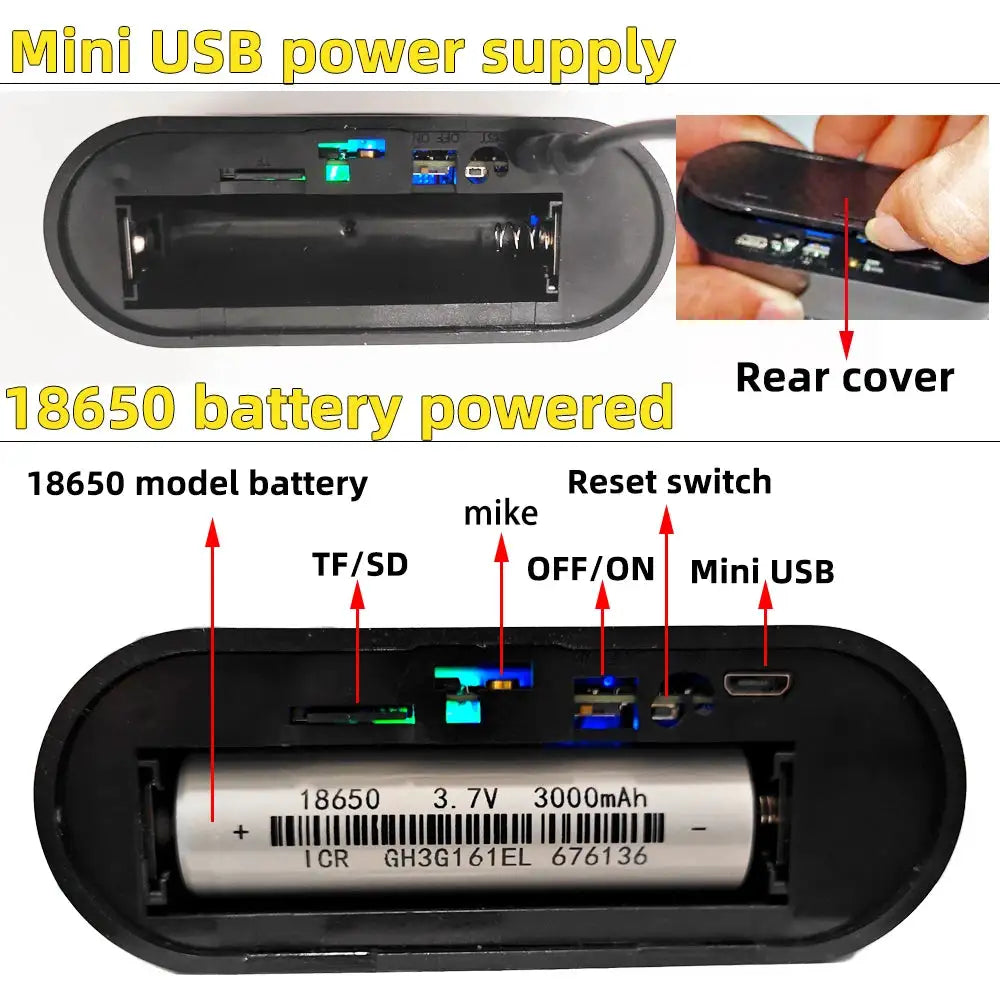 4k 1080p HD Mini Camera Clock Camera Wireless Wifi Camera Micro Cam IR Night View Alarm Camcorder Indoor Video Camera