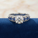 Elegant Moissanite Engagement Ring