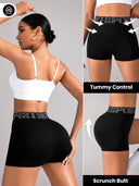 Feel Great In High Waist Yoga Shorts
