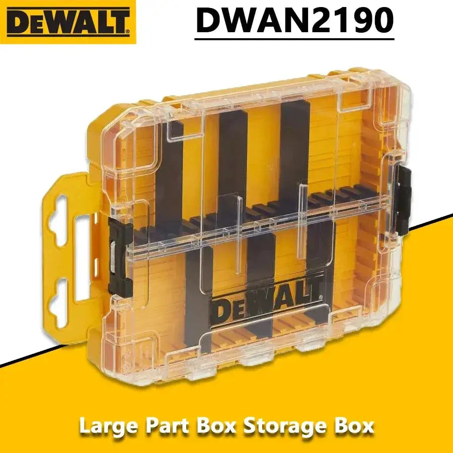 Dwan2190 Stackable Transparent Tools Storage Box Compact