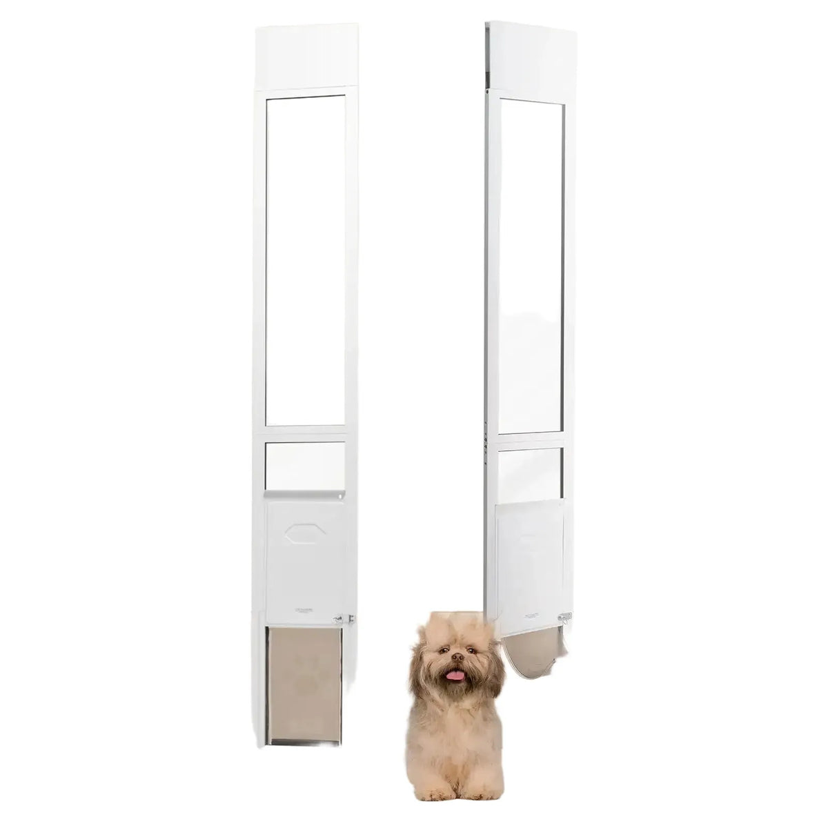 Pet Door Adjustable Sliding Glass Insert — product view 1