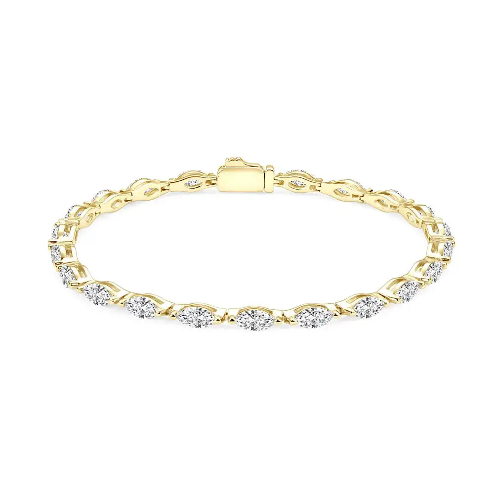 Exquisite Gold Tennis Bracelet — product image 9