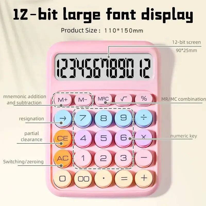 Dopamine Calculator 12 Digits Mechanical Keyboard Mini