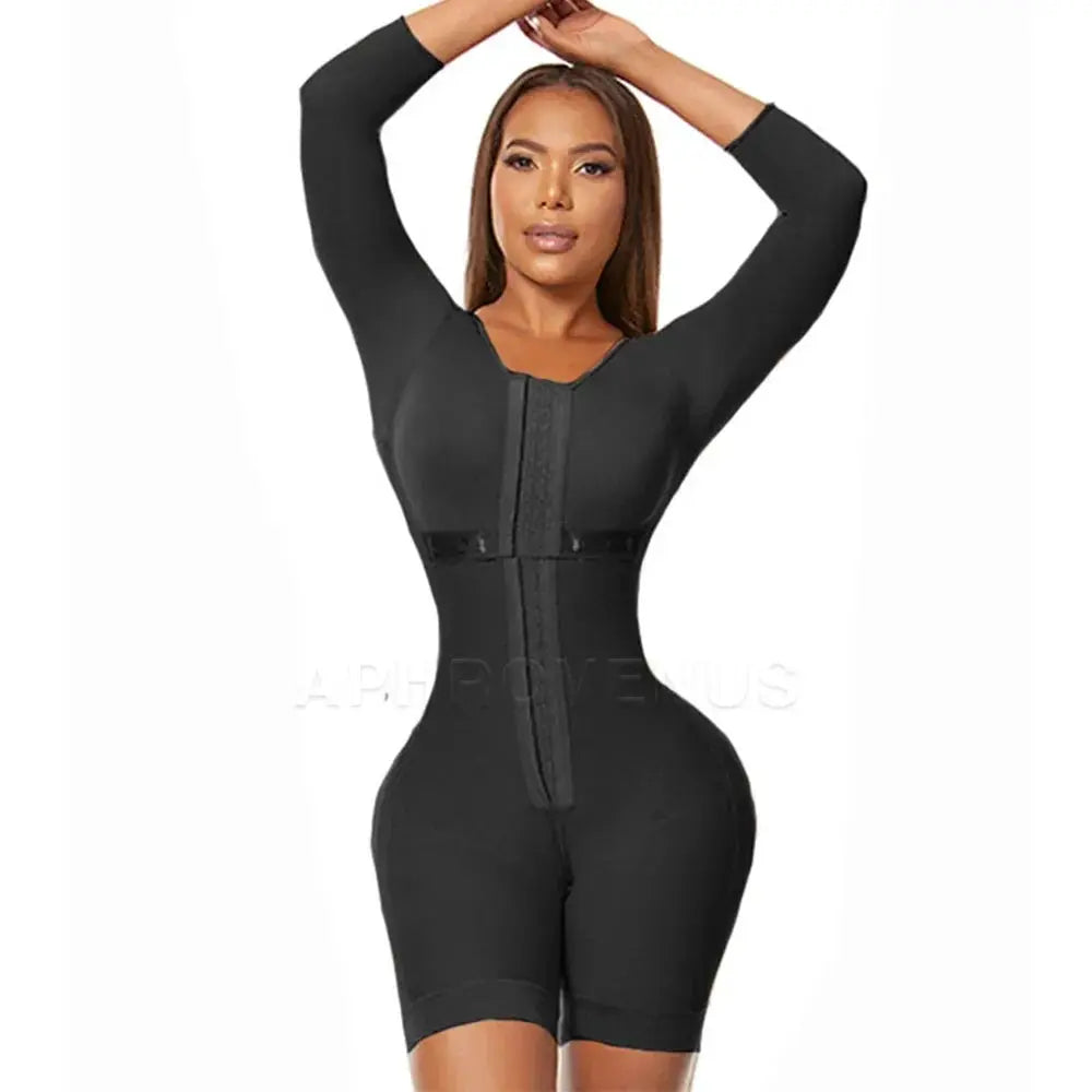 Colombian Long Sleeve Fajas Body Shaper For Women Slimming