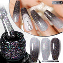 Winter Magic Nail Gel Kit: Mesmerizing Snowflake Art