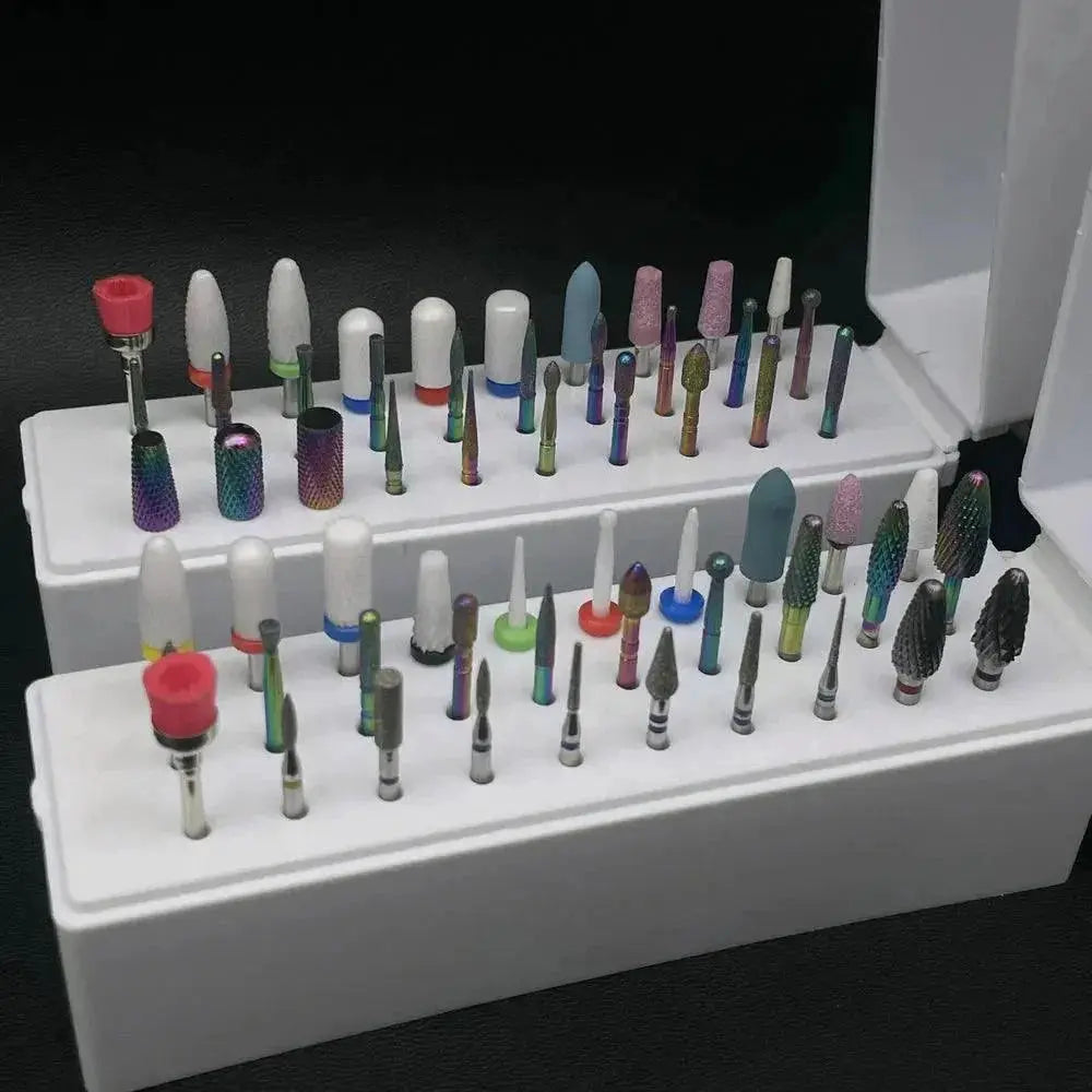Ceramic Diamond Nail Bit Set For Salon Quality Nails 30pc