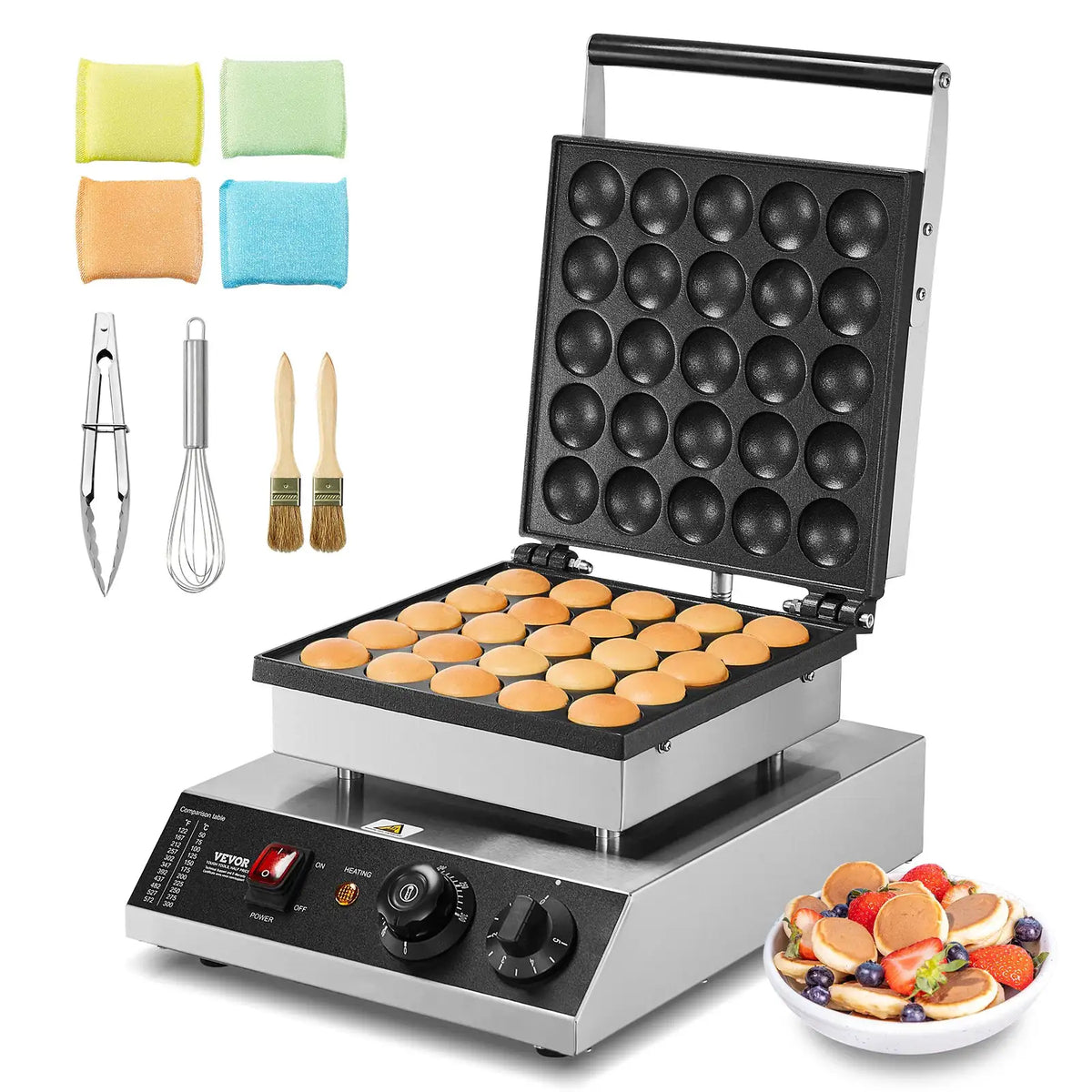 SucceBuy Electric Waffle Maker Mini Dutch Pancake Maker Dorayaki — product view 1