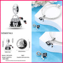 Sterling Silver Heels Lipstick Camera