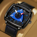 Onola Men Black Red Racing Watch