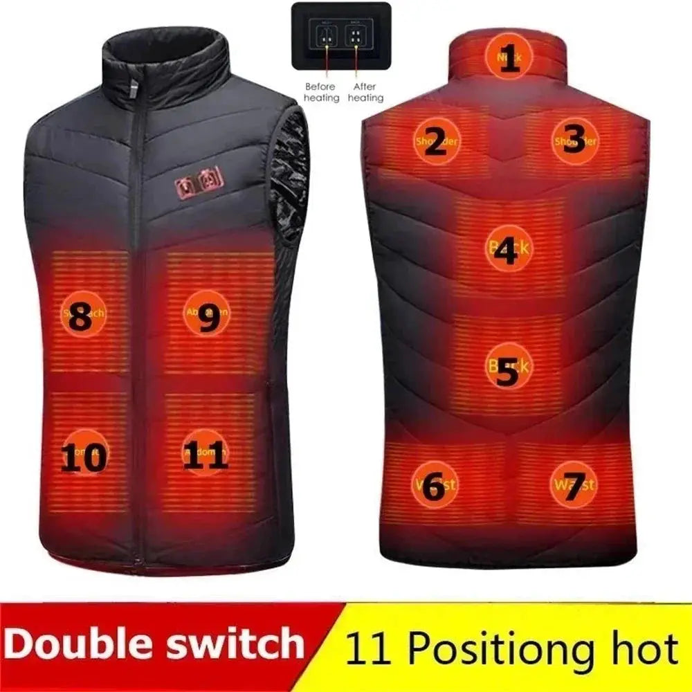 Heated Vest for Men Women Winter Warmth — product view 20