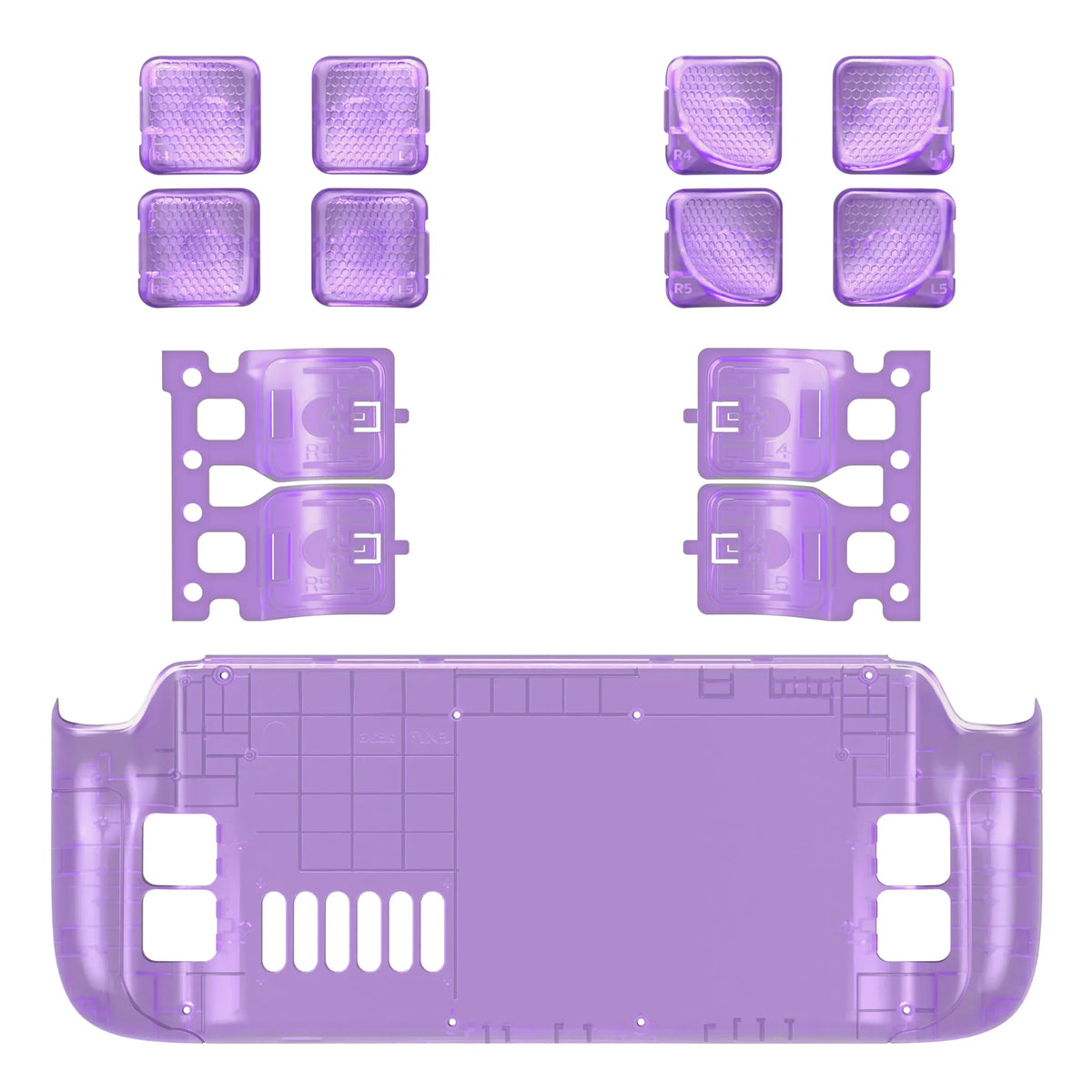 eXtremeRate Interchangeable Back Buttons Shell