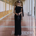 Slim Fit Maxi Dress For Summer Parties