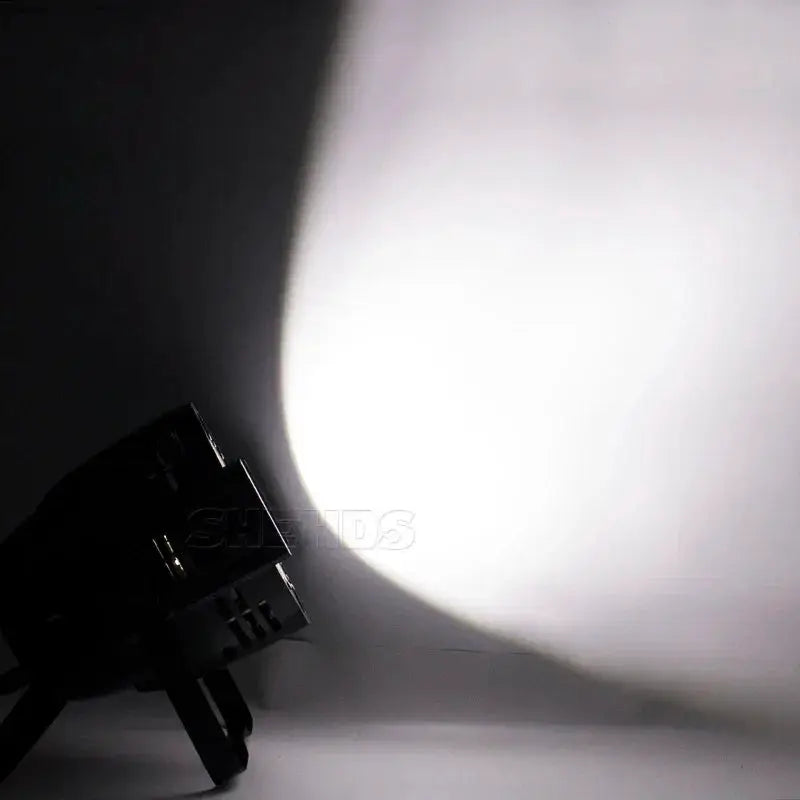 Shehds Aluminum Alloy LED Par COB 200W Warm Cool White Light