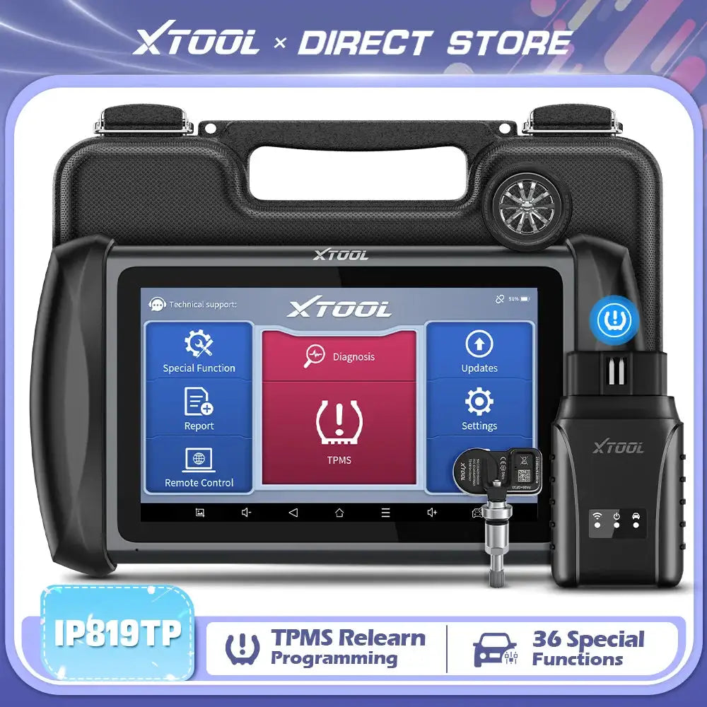 XTOOL TPMS Diagnostics Tools Automotive Scanner with Tire Pressure — product view 1