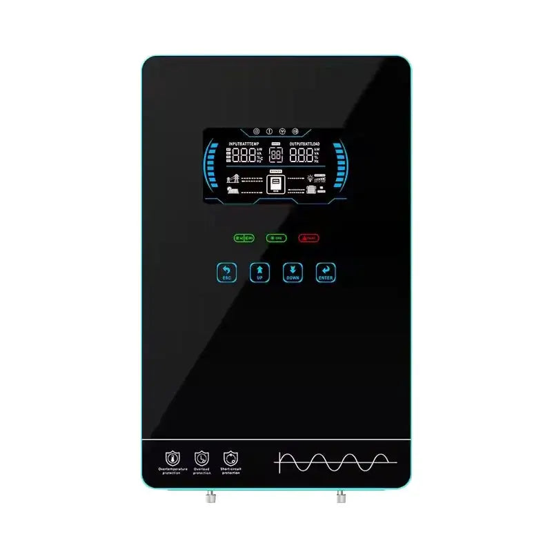 EASUN POWER 4KW 110/120V Power Solar Inverter Off Grid 5600W 24V Pure Sine Wave MPPT Solar Charger Power Home Inverter 6.25 Inch LCD Display US Warehouse