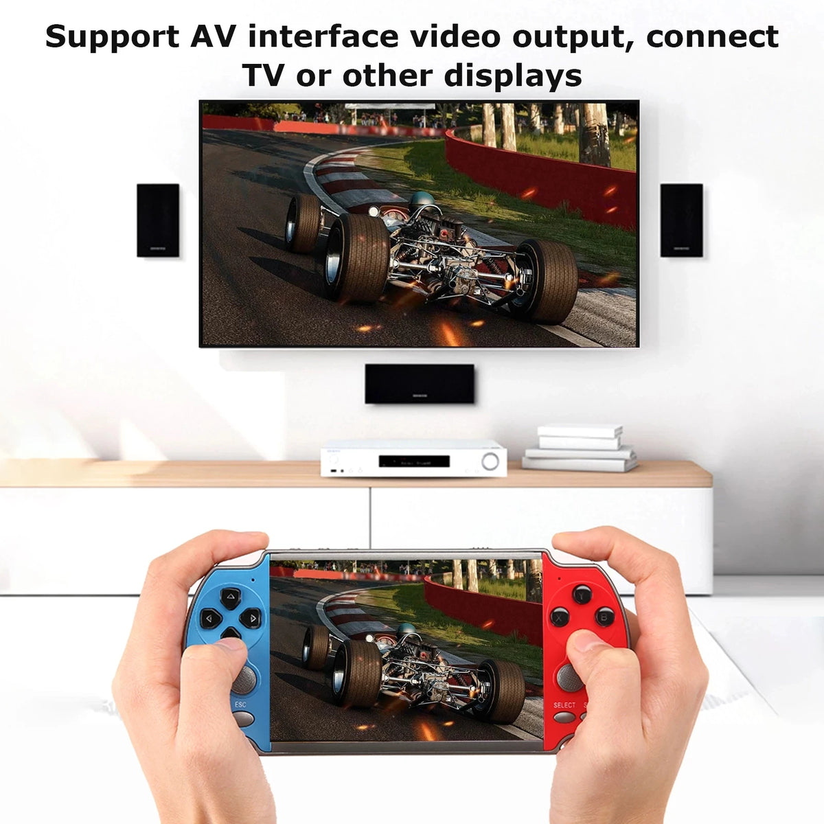 Hand Game Console Arcade Player