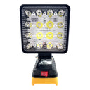 For Dewalt 18V 20V Lithium Battery Cordless LED Work Light
