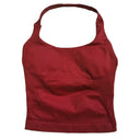 Breathable Gym Top Women Seamless Strappy Tank Bra