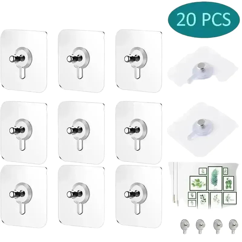 Adhesive Wall Hooks Keeps Kitchen Tidy — product view 1