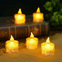 Safe Flameless LED Tealight Candles for Elegant Decor