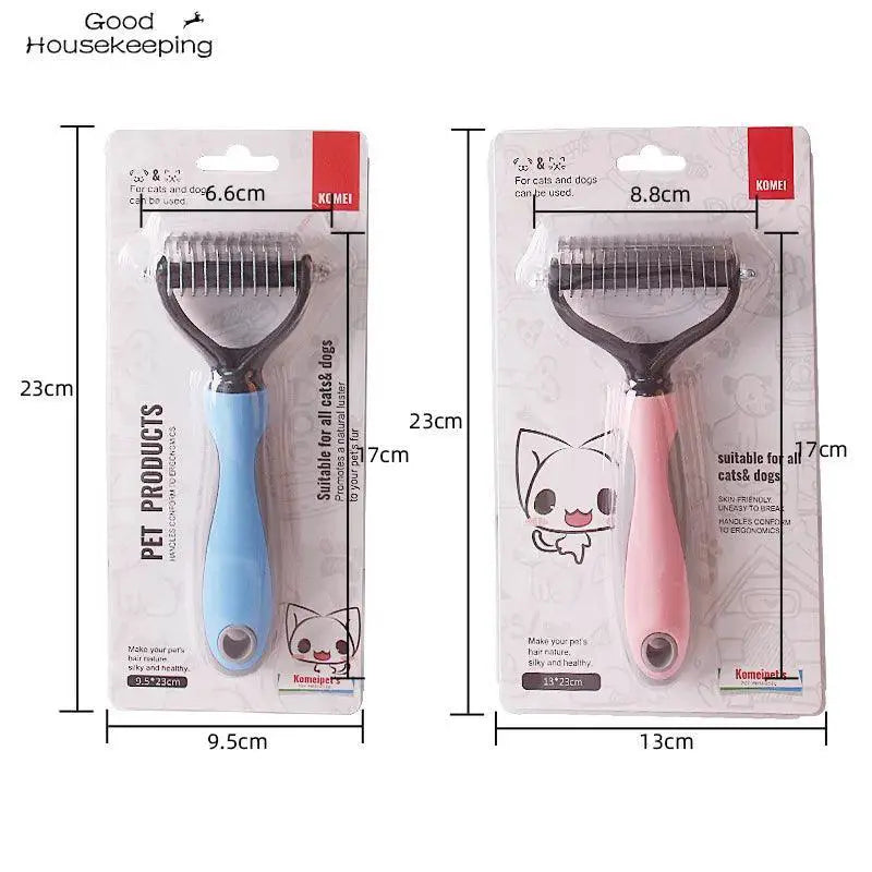 Pet Grooming Tool Knot Remover Brush Stainless Steel