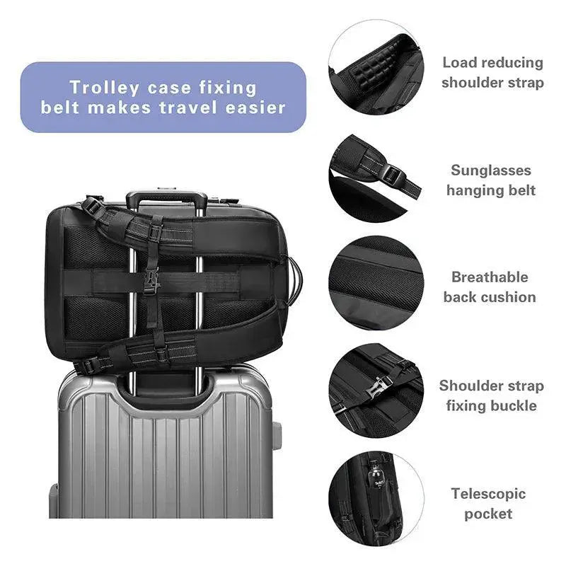 Versatile Waterproof Laptop Backpack For Men And Women