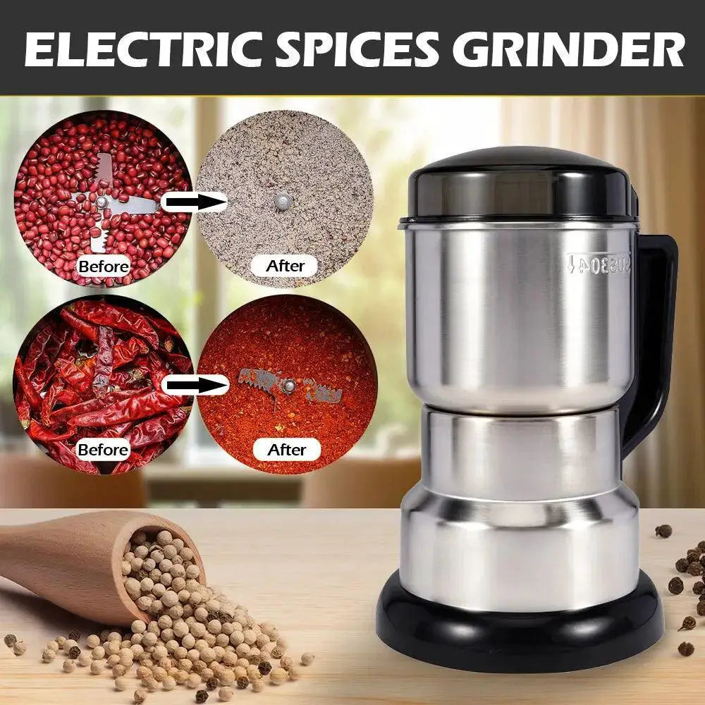 High Power Electric Coffee Grinder Multifunctional Home Use