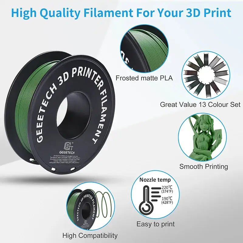 Geeetech Matte PLA - Frosted Finish — product view 3
