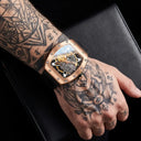 Onola Mens Skeleton Mechanical Watch