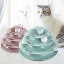 Interactive Cat Toy Tower for Intelligence Training Fun