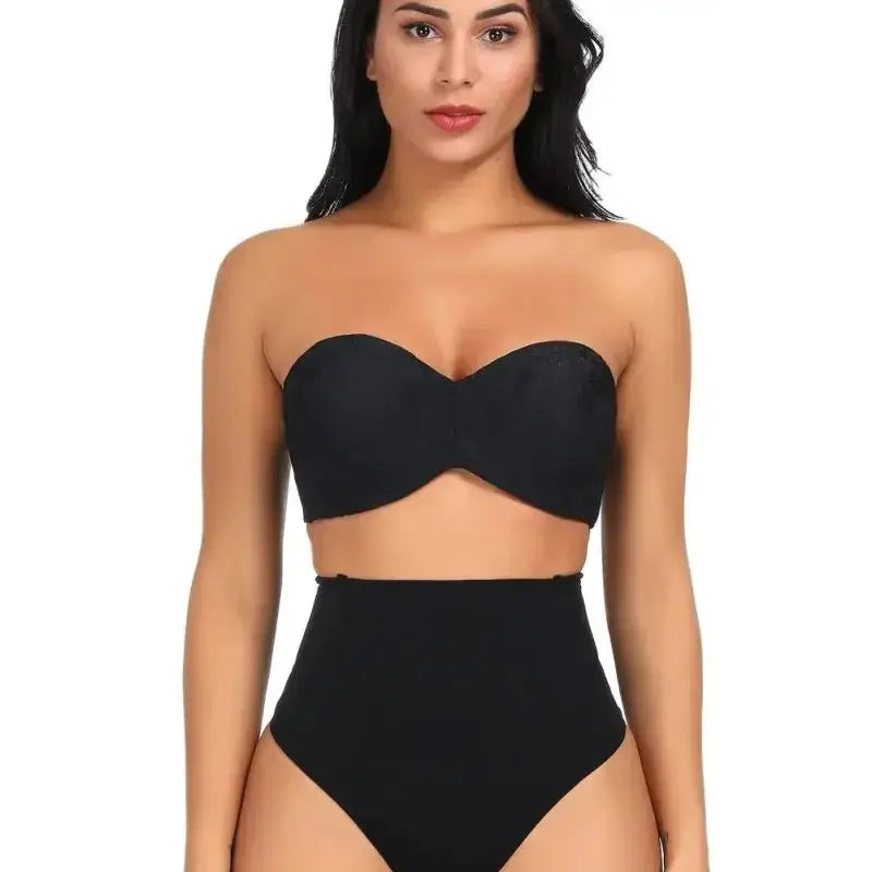 Tummy Control Thong Shapewear High Waist Panties For Women