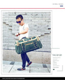 Durable Travel Satchel for Men Daily Use