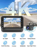 4K Dash Cam for Drivers Night Vision