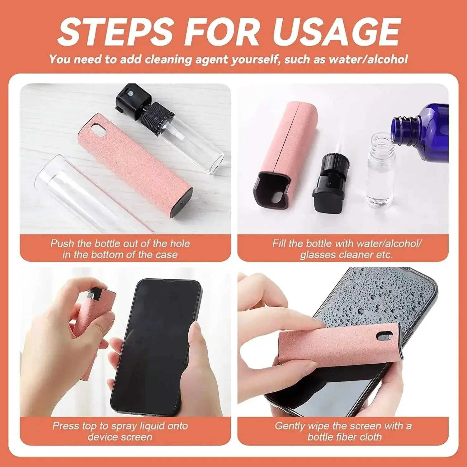 Ultimate Screen Cleaner Spray Pristine Crystal Clear Screens