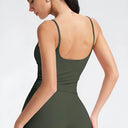 NCLAGEN - Built-In Bra Tank Top Yoga Vest Women