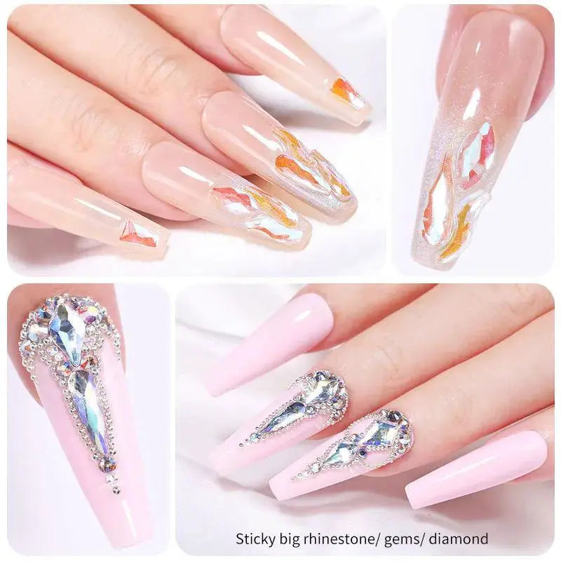 Nail Art Rhinestone Adhesive Precision UV Glue for Nails