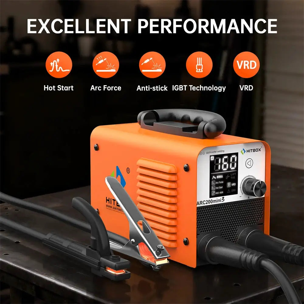 HITBOX Compact Stick and Lift TIG Welder — product view 1