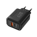 65W GaN Fast Charger - Compact Travel Adapter