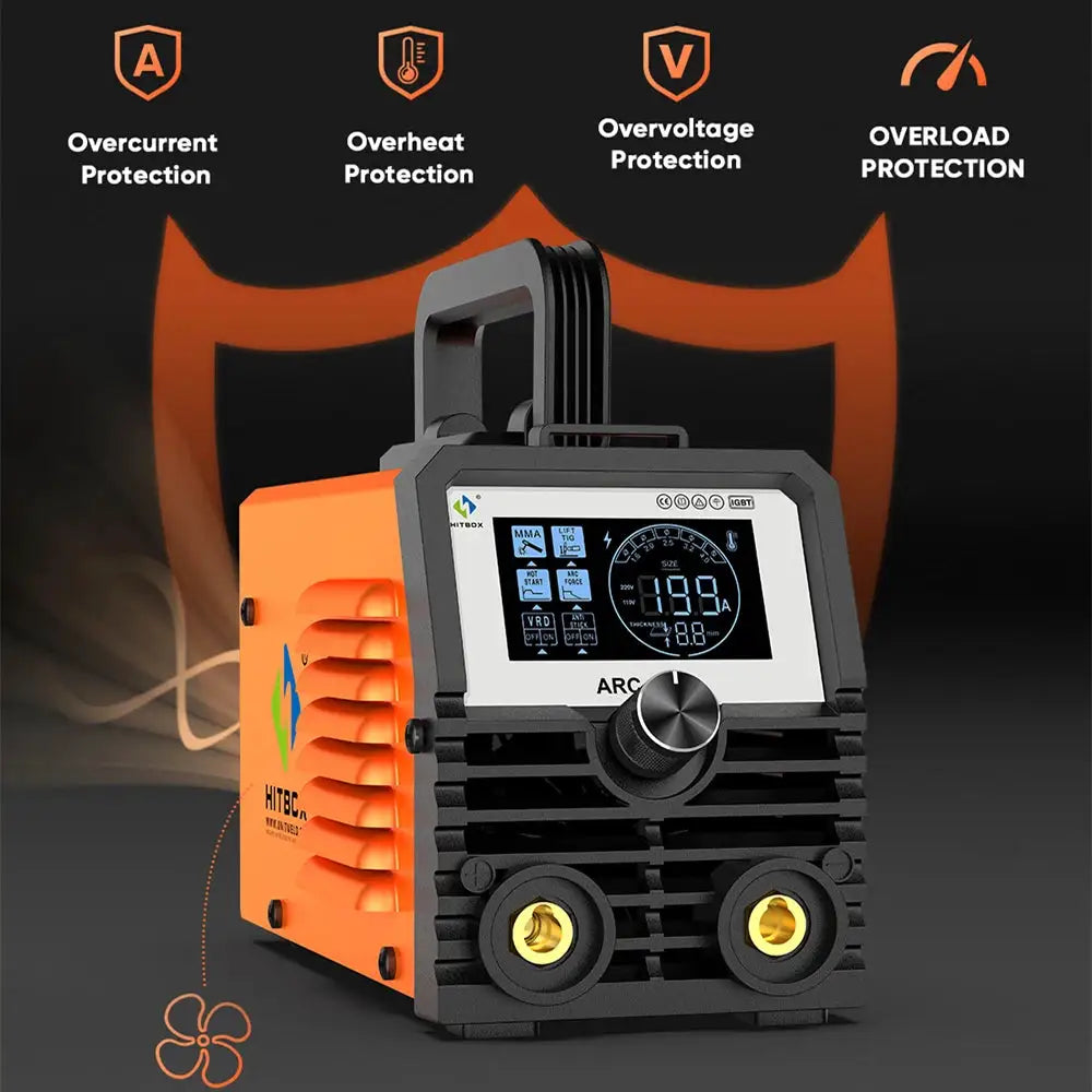 HITBOX ARC200S Portable Stick Welder — product view 7