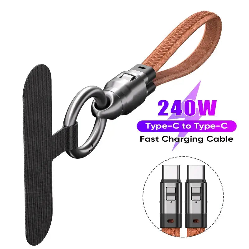 Zinc Alloy Keychain - Fast Charge — product view 8