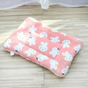 Soft Plush Cat Bed Mats Cozy Sleeping Pad for Pets